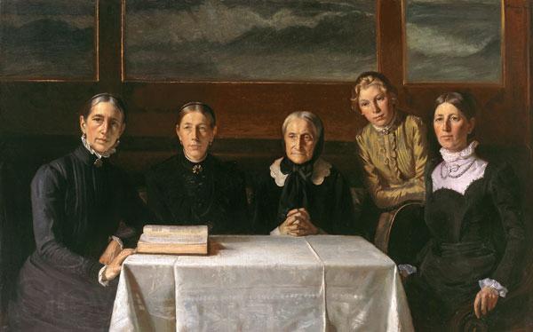 Michael Ancher Juledag 1900